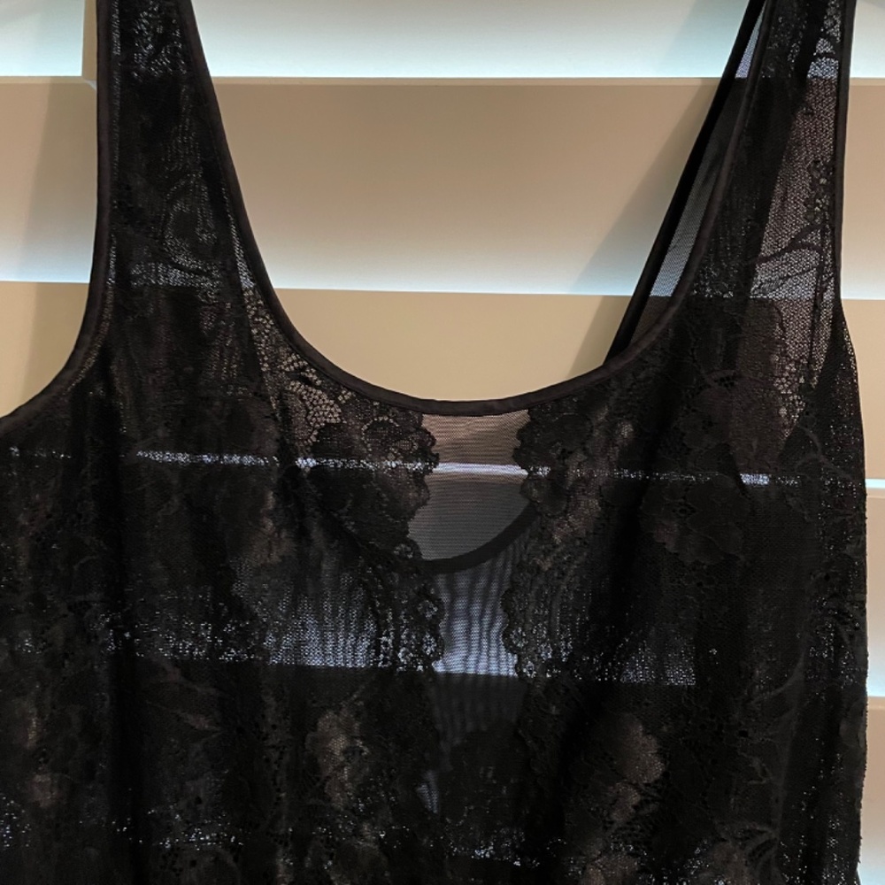 Soma black short nightgown, size small, NWOT - Picture 13 of 15